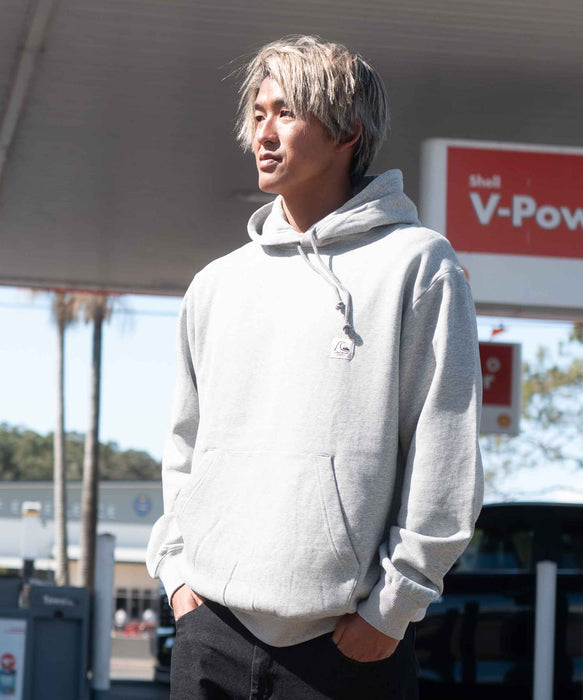 【OUTLET】QUIKSILVER メンズ HISTORY SWEAT PK パーカー 軽量ソフトフリース 特殊裏起毛