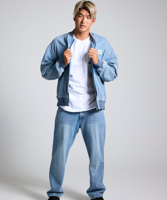 QUIKSILVER メンズ DENIM WASH MA JACKET デニムジャケット ルーズ