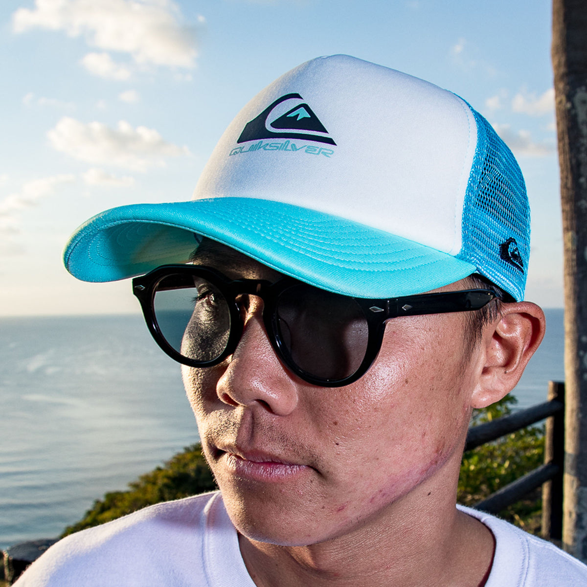 QUIKSILVER メンズ MW LOGO CAP メッシュキャップ 【2026年夏モデル】