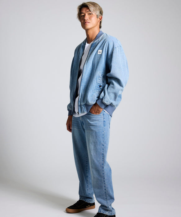 QUIKSILVER メンズ DENIM WASH MA JACKET デニムジャケット ルーズ