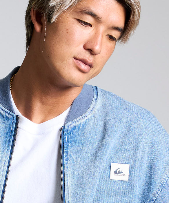 QUIKSILVER メンズ DENIM WASH MA JACKET デニムジャケット ルーズ