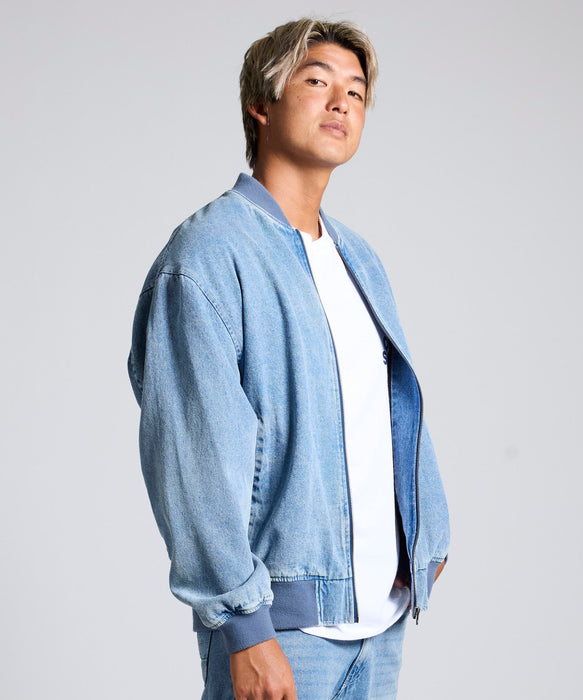 QUIKSILVER メンズ DENIM WASH MA JACKET デニムジャケット ルーズ