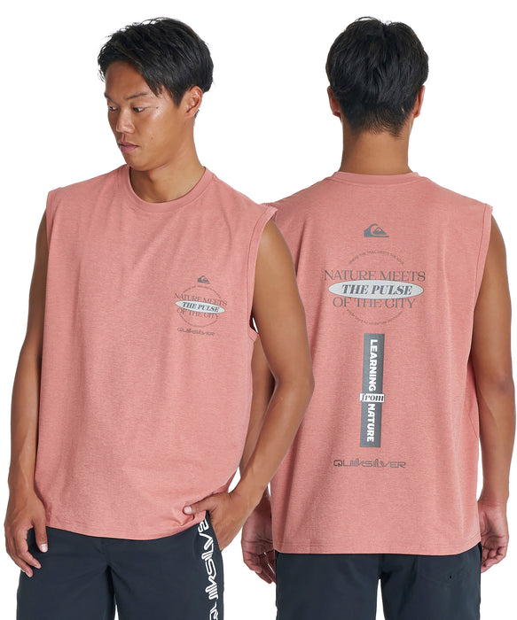 QUIKSILVER メンズ QS MEETS SLY タンクトップ 速乾 UPF50+ ストレッチ【2026年夏モデル】