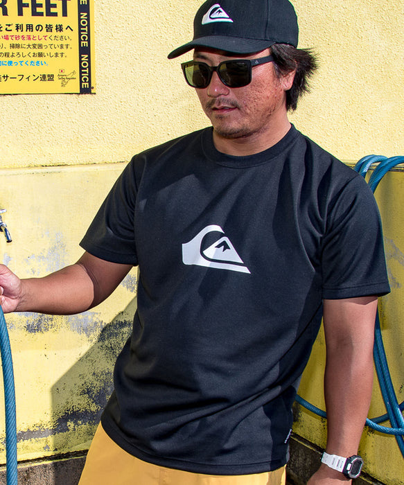 QUIKSILVER メンズ/ユニセックス COMP LOGO SS サーフTシャツ 速乾 【2026年春夏モデル】