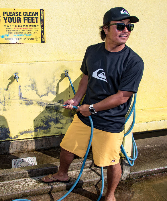 QUIKSILVER メンズ/ユニセックス COMP LOGO SS サーフTシャツ 速乾 【2026年春夏モデル】