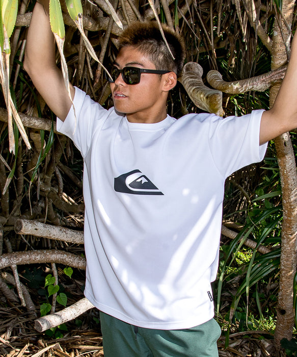 QUIKSILVER メンズ/ユニセックス COMP LOGO SS サーフTシャツ 速乾 【2026年春夏モデル】