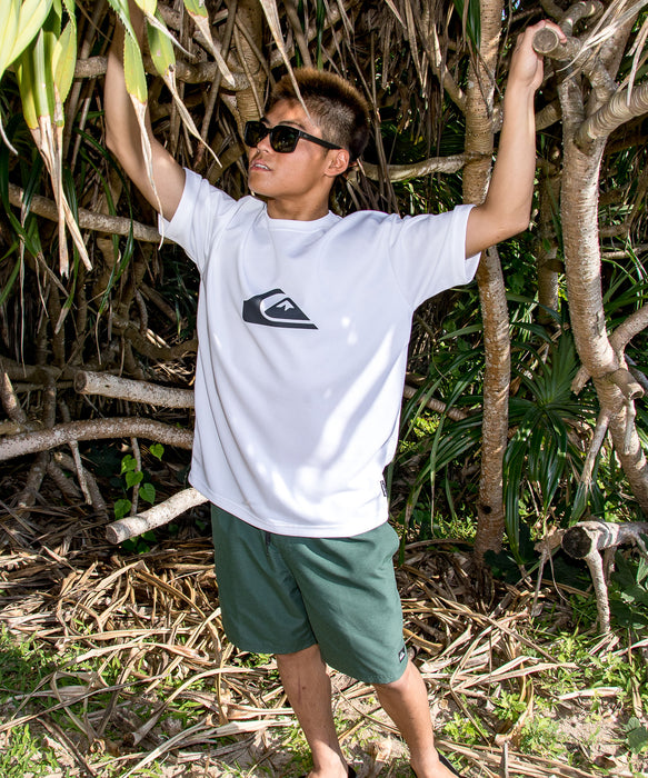 QUIKSILVER メンズ/ユニセックス COMP LOGO SS サーフTシャツ 速乾 【2026年春夏モデル】