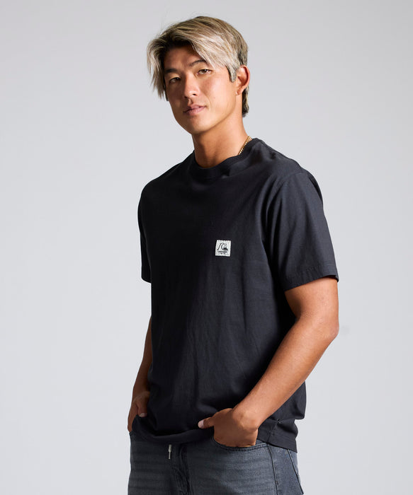 QUIKSILVER メンズ/ユニセックス BW HISTORY FRAME ST 半袖コットンTシャツ レギュラーフィット【2026年春夏モデル】