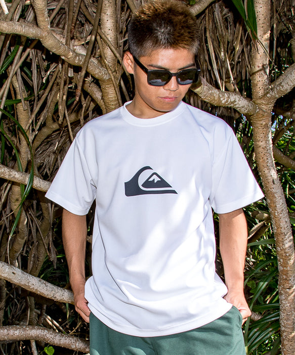 QUIKSILVER メンズ/ユニセックス COMP LOGO SS サーフTシャツ 速乾 【2026年春夏モデル】