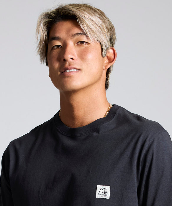 QUIKSILVER メンズ/ユニセックス BW HISTORY FRAME ST 半袖コットンTシャツ レギュラーフィット【2026年春夏モデル】