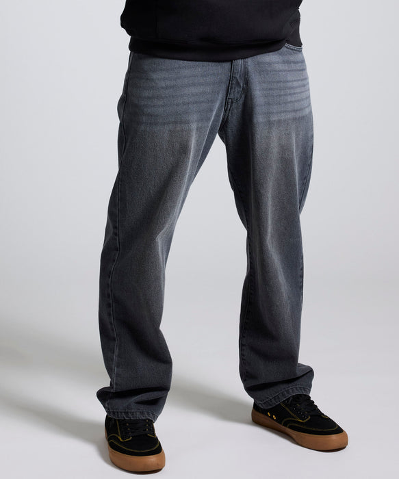 QUIKSILVER メンズ DENIM WASH PT デニムパンツ ルーズフィット ドロー