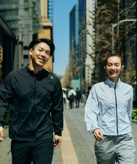 SPYDER メンズ JACKET ランニングジャケット ウィンドブレーカー【2026年春夏モデル】