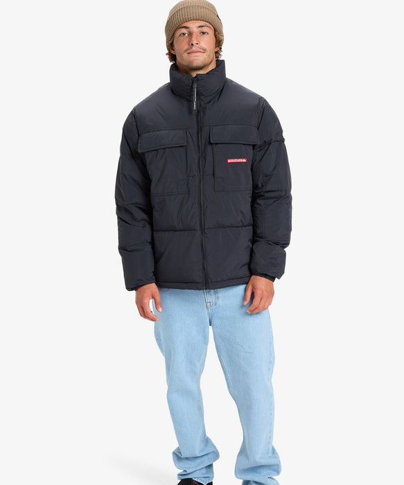 Quiksilver メンズ STAY PUFF JACKET 中綿ジャケット ジップハンド