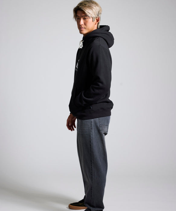 QUIKSILVER メンズ DENIM WASH PT デニムパンツ ルーズフィット ドローコード付き【2026年春夏モデル】