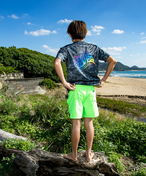 QUIKSILVER ユース EVERYDAY VOLLEY YTH 14 ジャムボードショーツ 14インチ インナーショーツ付き (ウエストゴムタイプ) ノンストレッチ・撥水加工 【2026年春夏モデル】