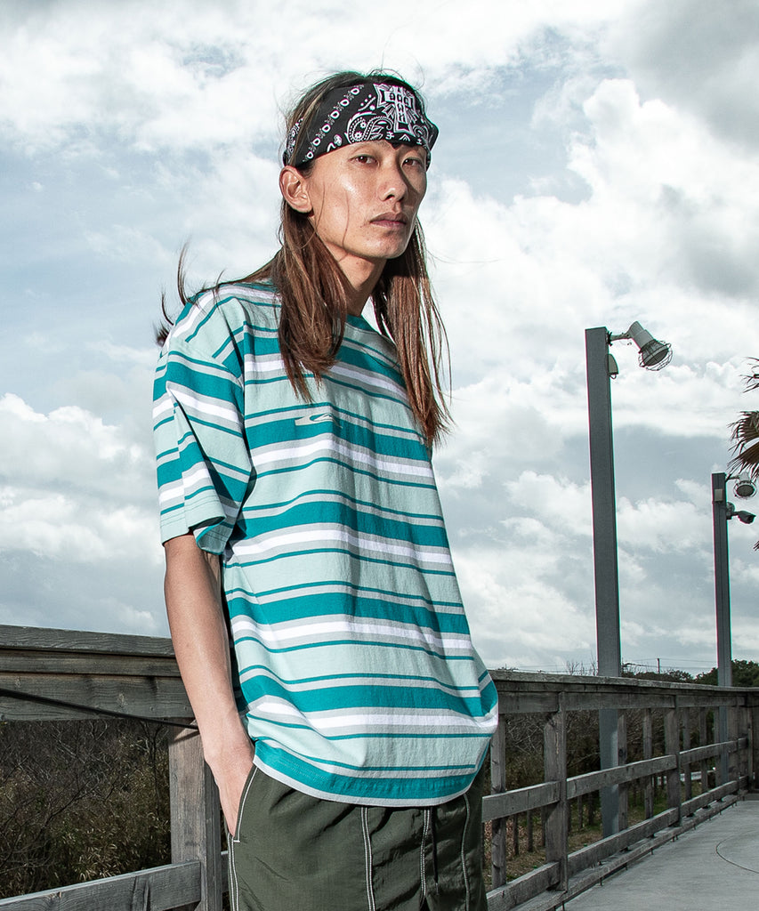 Borders様　⭐️2258 メンズ DTQS BORDER ST ボーダー半袖Tシャツ ルーズフィット【2026年夏