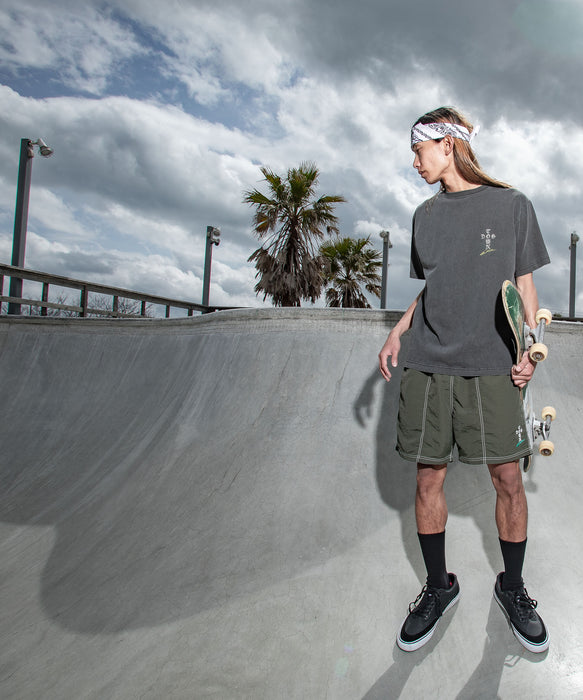 <QUIKSILVER X DOGTOWN> メンズ DTQS PG RXCX ST 半袖コットンTシャツ レギュラーフィット【2026年夏モデル】