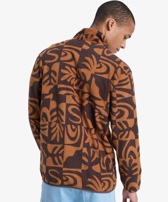Quiksilver メンズ NO DESTINATION HS ハーフジップ