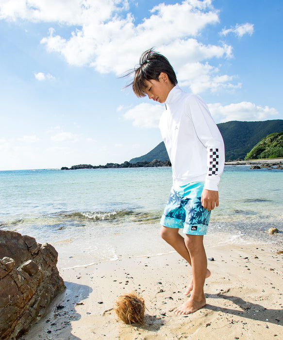 QUIKSILVER キッズ・ユース EVERYDAY PRINTED VOLLEY YTH 14 ジャム