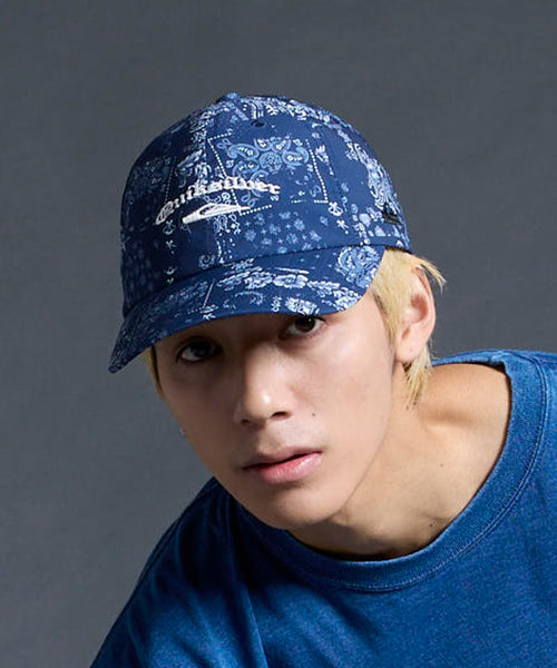 激レア！ペイズリー柄　#FR2 GOLF NEWERA おまけ付き　キャップ QUIKSILVER メンズ MERCURY PAISLEY CAP ペイズリー柄キャップ 【2026
