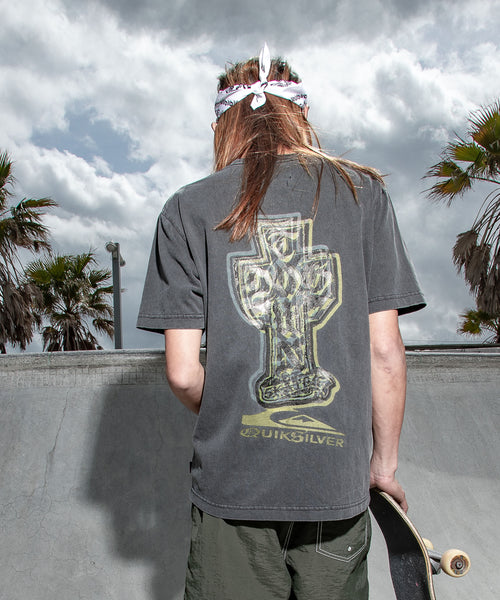 メンズ DTQS PG RXCX ST 半袖コットンTシャツ レギュラーフィット