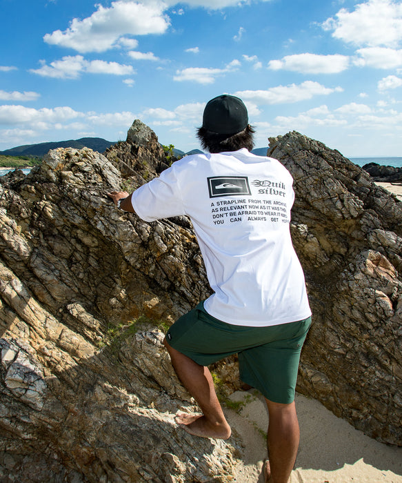QUIKSILVER メンズ MERCURY BOX SS サーフTシャツ 速乾 接触冷感 UPF50+<MERCURY COLLECTION>【2026年春夏モデル】
