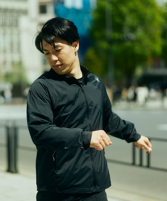 SPYDER メンズ JACKET ランニングジャケット ウィンドブレーカー【2026年春夏モデル】