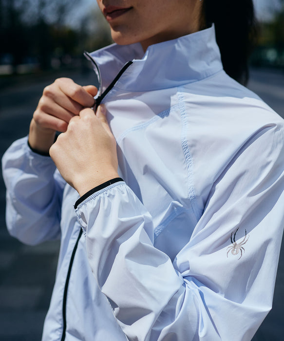 SPYDER ウィメンズ JACKET ランニングジャケット ウィンドブレーカー【2026年春夏モデル】