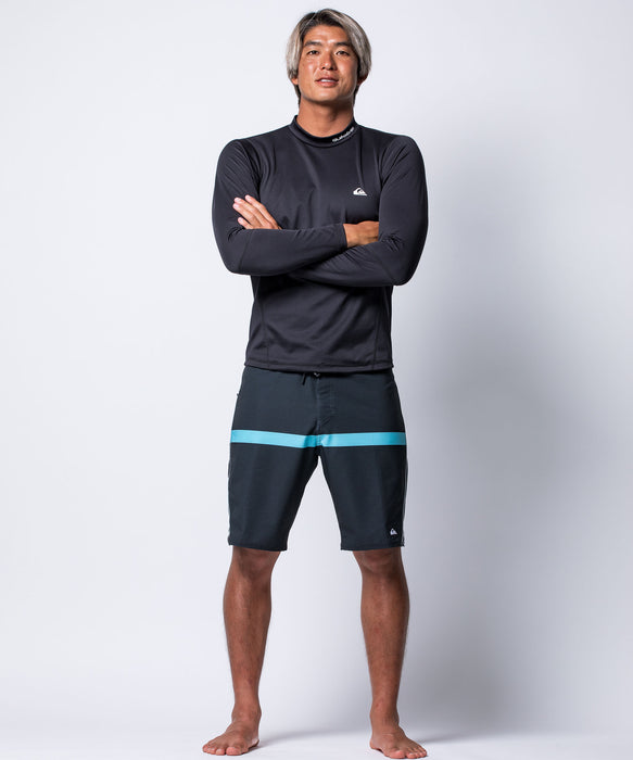 QUIKSILVER メンズ HIGHLINE RASHGUARD LR 長袖ラッシュガード 速乾 【2026年春夏モデル】