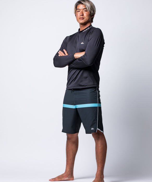 QUIKSILVER メンズ HIGHLINE RASHGUARD LR 長袖ラッシュガード 速乾 【2026年春夏モデル】