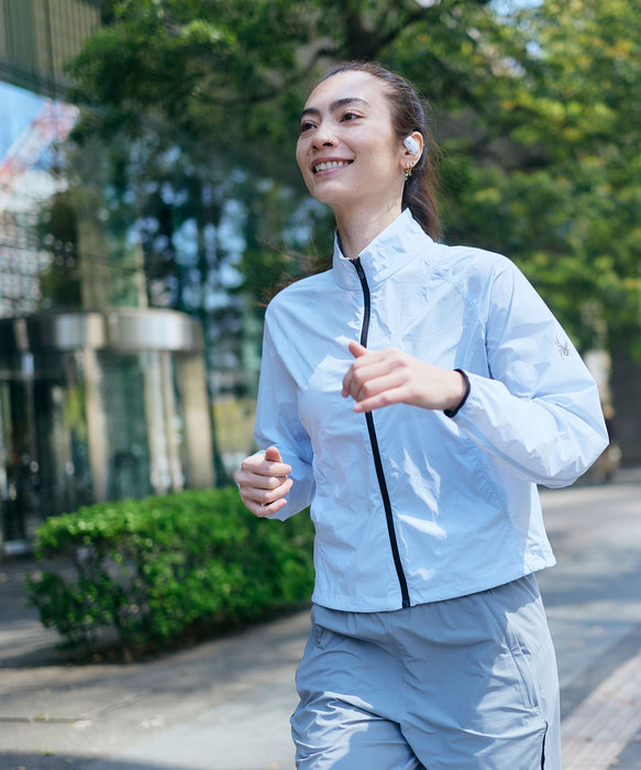 SPYDER ウィメンズ JACKET ランニングジャケット ウィンドブレーカー【2026年春夏モデル】