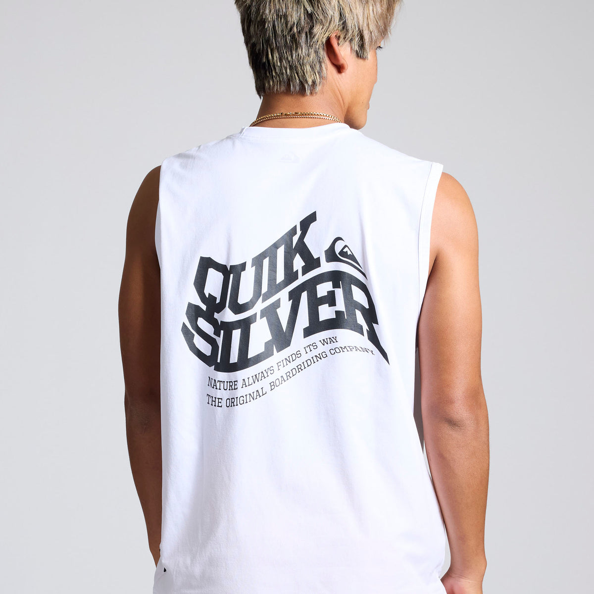 QUIKSILVER メンズ BEND LOGO SL サーフタンクトップ 速乾 【2026年春