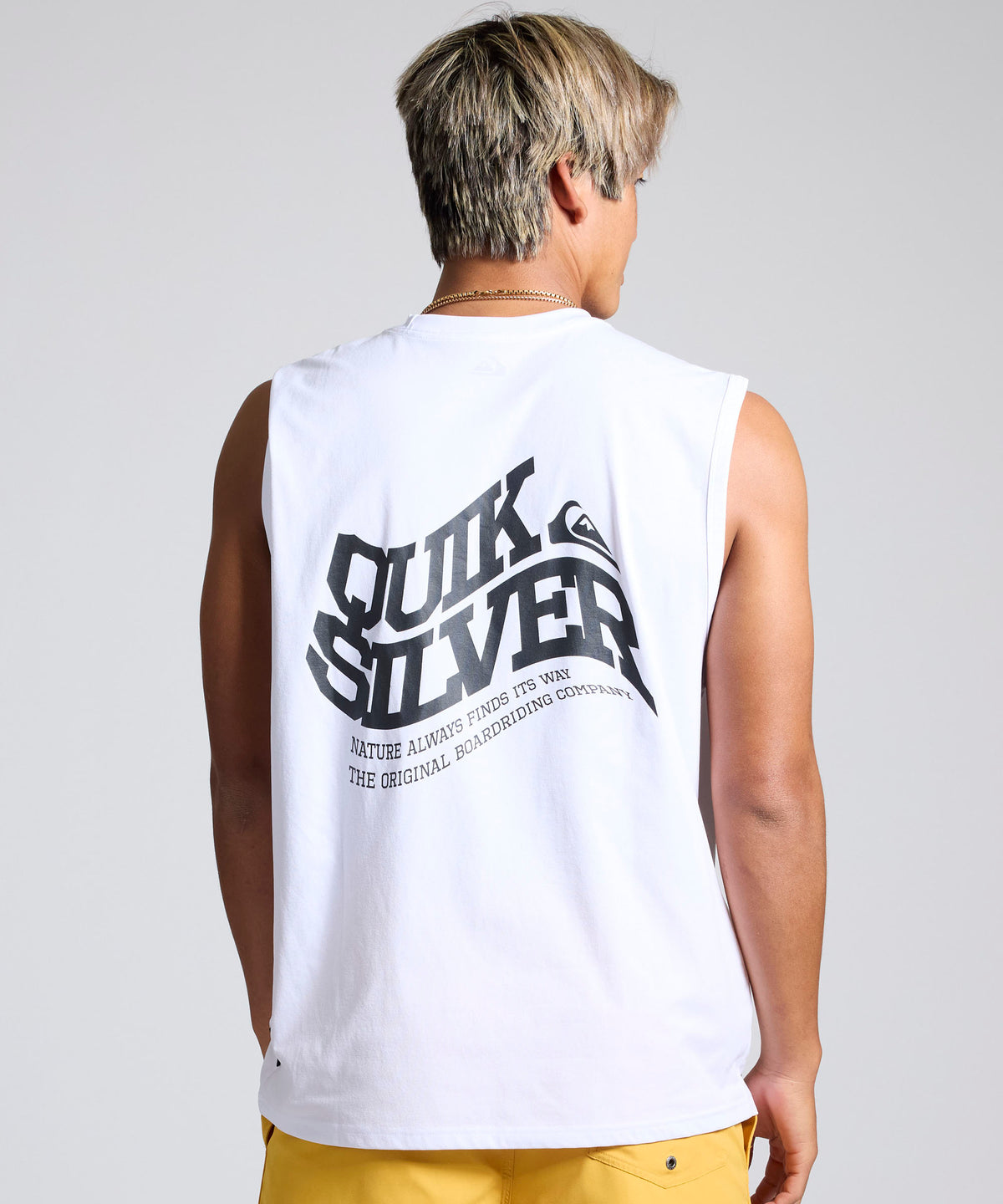 QUIKSILVER メンズ BEND LOGO SL サーフタンクトップ 速乾 【2026年春