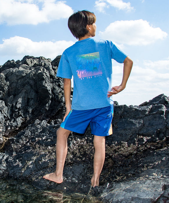 QUIKSILVER キッズ・ユース RETRO MOOD SS YOUTH サーフTシャツ 速乾 【2026年春夏モデル】