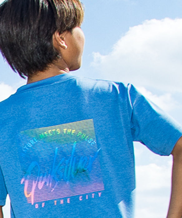 QUIKSILVER キッズ・ユース RETRO MOOD SS YOUTH サーフTシャツ 速乾 【2026年春夏モデル】
