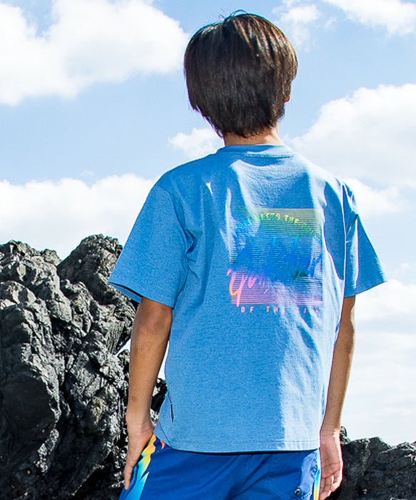 QUIKSILVER キッズ・ユース RETRO MOOD SS YOUTH サーフTシャツ 速乾 【2026年春夏モデル】