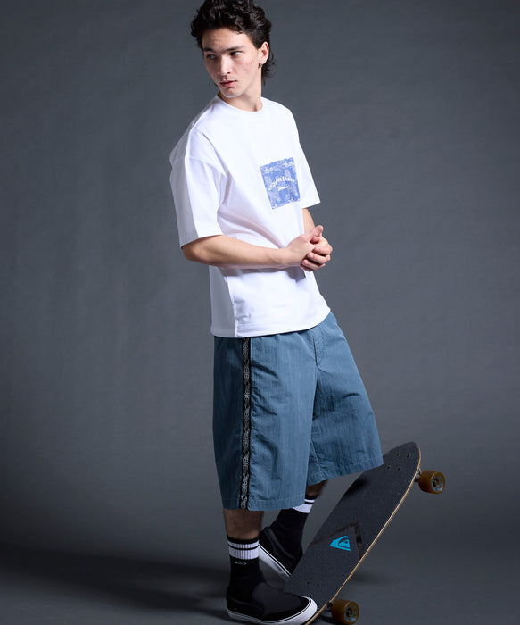 QUIKSILVER メンズ/ユニセックス MERCURY PAISLEY BOX SS 半袖Tシャツ 接触冷感 速乾 UPF50+ 4WAYストレッチ<MERCURY COLLECTION>【2026年夏モデル】
