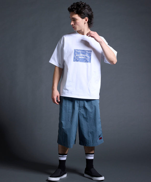 QUIKSILVER メンズ/ユニセックス MERCURY PAISLEY BOX SS 半袖Tシャツ 接触冷感 速乾 UPF50+ 4WAYストレッチ<MERCURY COLLECTION>【2026年夏モデル】