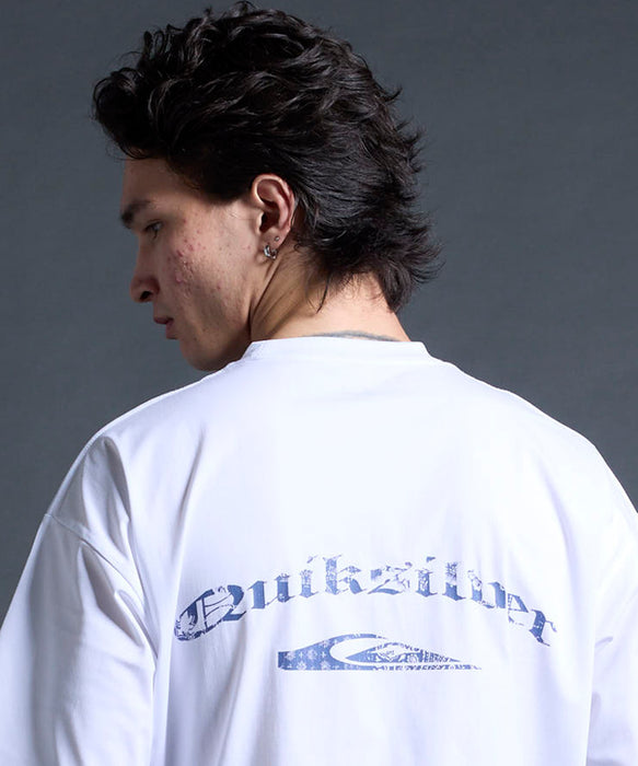 QUIKSILVER メンズ/ユニセックス MERCURY PAISLEY BOX SS 半袖Tシャツ 接触冷感 速乾 UPF50+ 4WAYストレッチ<MERCURY COLLECTION>【2026年夏モデル】