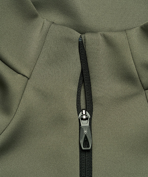 SPYDER メンズ KNIT ZIP-UP TRAINING TOP スウェットジャケット 【2026年春夏モデル】