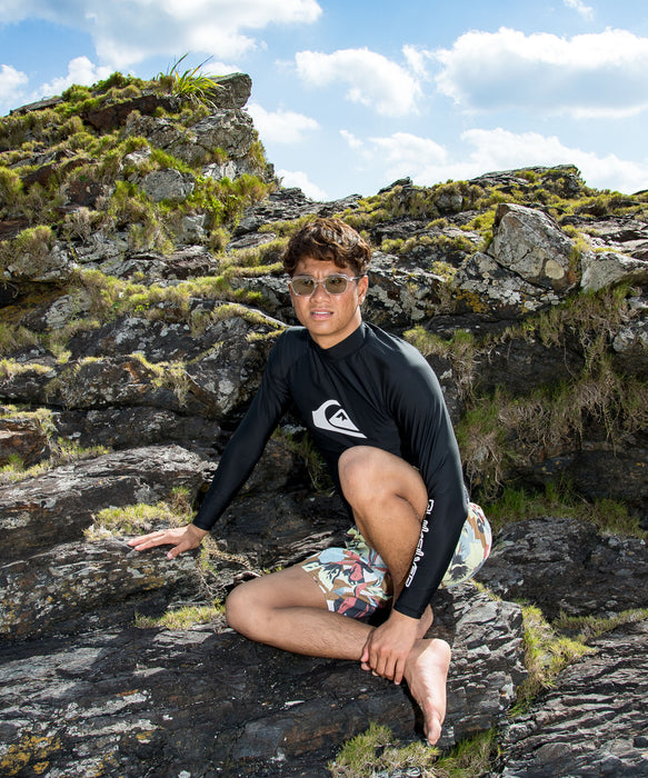 QUIKSILVER メンズ/ユニセックス ALL TIME LR 長袖ラッシュガード 速乾 【2026年春夏モデル】