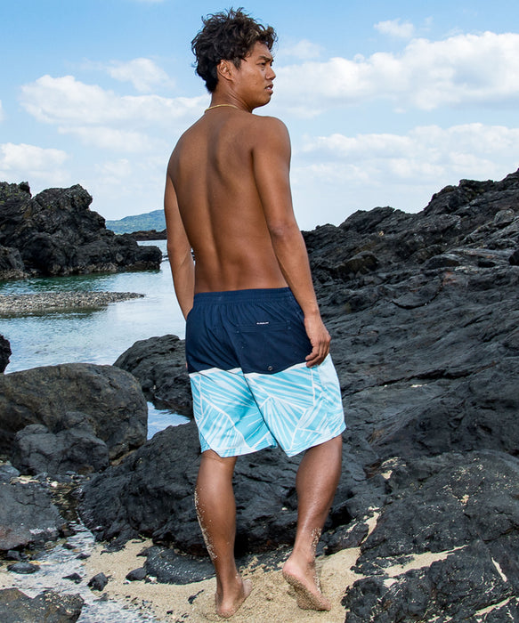 QUIKSILVER メンズ EVERYDAY POOLSIDER 19 ジャムボードショーツ 19インチ インナーショーツ付き (ウエストゴムタイプ) ノンストレッチ・撥水加工 【2026年春夏モデル】