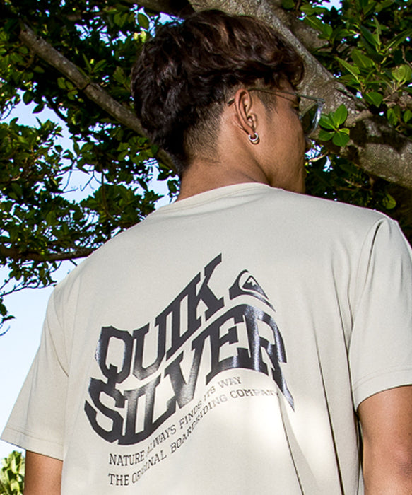QUIKSILVER メンズ SD BEND LOGO ST 半袖Tシャツ 超速乾 レギュラーフィット【2026年春夏モデル】