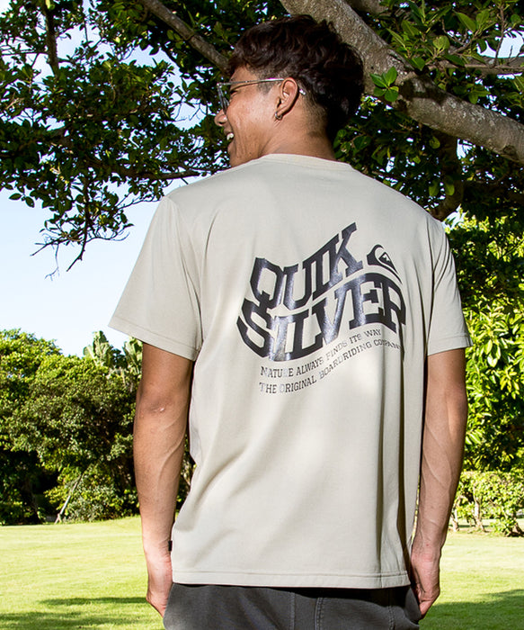QUIKSILVER メンズ SD BEND LOGO ST 半袖Tシャツ 超速乾 レギュラーフィット【2026年春夏モデル】