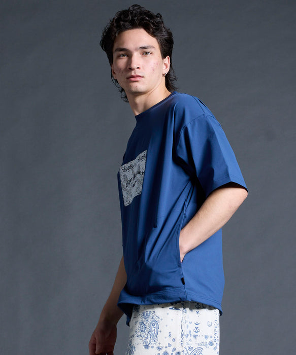 QUIKSILVER メンズ/ユニセックス MERCURY PAISLEY BOX SS 半袖Tシャツ