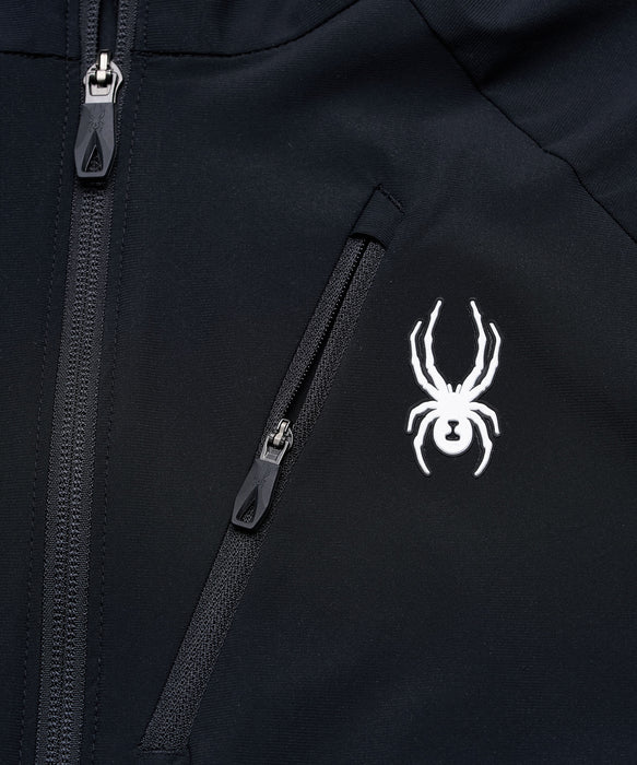 SPYDER メンズ KNIT ZIP-UP TRAINING TOP トレーニングジャケット フルジップ【2026年春夏モデル】