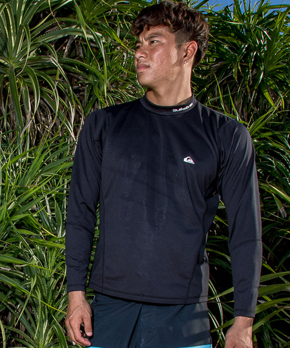 QUIKSILVER メンズ HIGHLINE RASHGUARD LR 長袖ラッシュガード 速乾 【2026年春夏モデル】