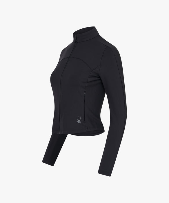 SPYDER ウィメンズ KNIT ZIP-UP TRAINING TOP スウェットジャケット 【2026年春夏モデル】