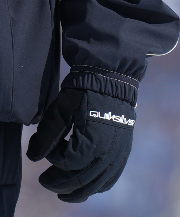QUIKSILVER メンズ MISSION GLOVE スノーグローブ 【25-26SNOWモデル】