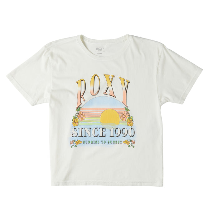 Roxy キッズ SUNRISE TO SUNSET OBFC RG Tシャツ